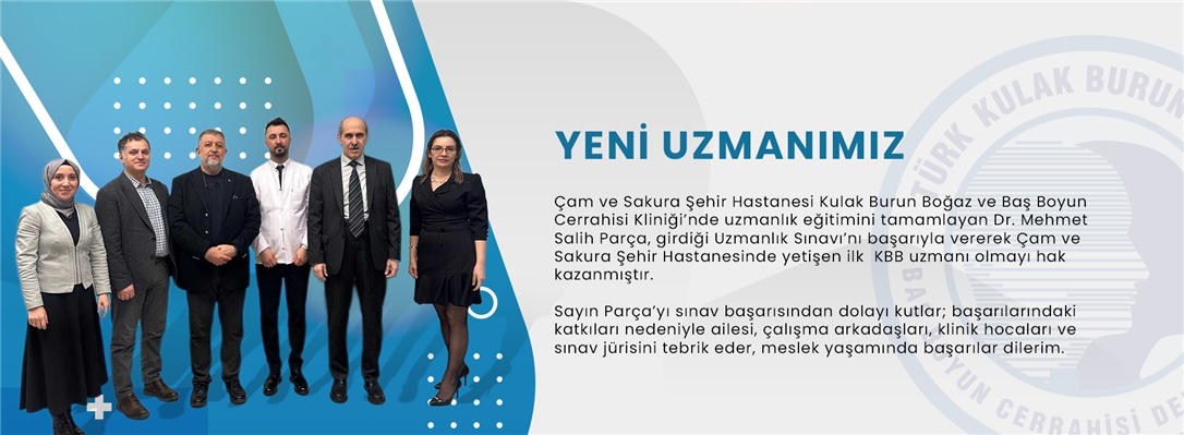 Yeni Uzmanımız