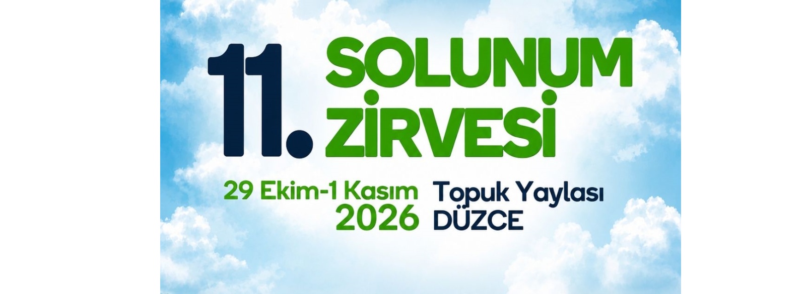 11. Solunum Zirvesi : 29 Ekim 2026