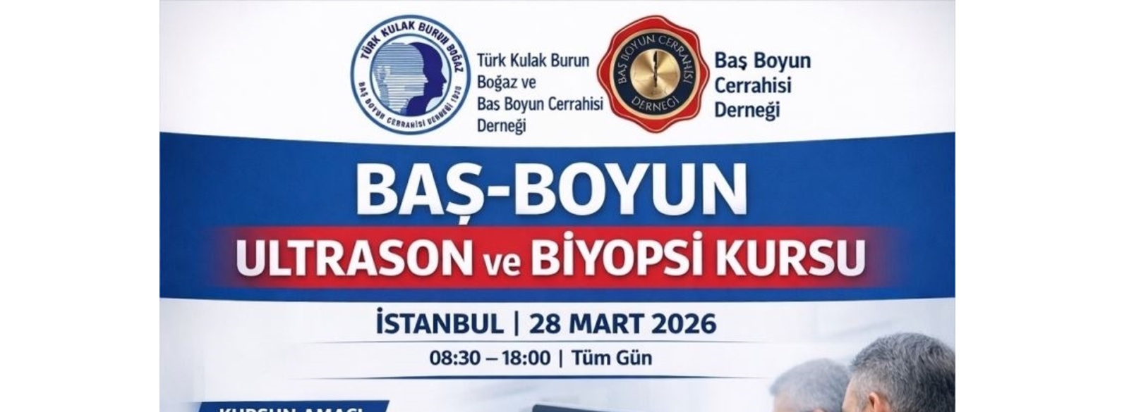 Baş Boyun Ultrason ve Biyopsi Kursu: 28 Mart 2026