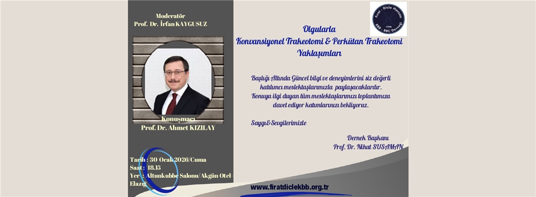 Olgularla Konvansiyonel Trakeotomi & Perkütan Trakeotomi Yaklaşımları: 30 Ocak 2026